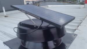 Solazone sv3500 solar roof ventilator