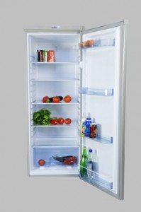 176 litre all-fridge open