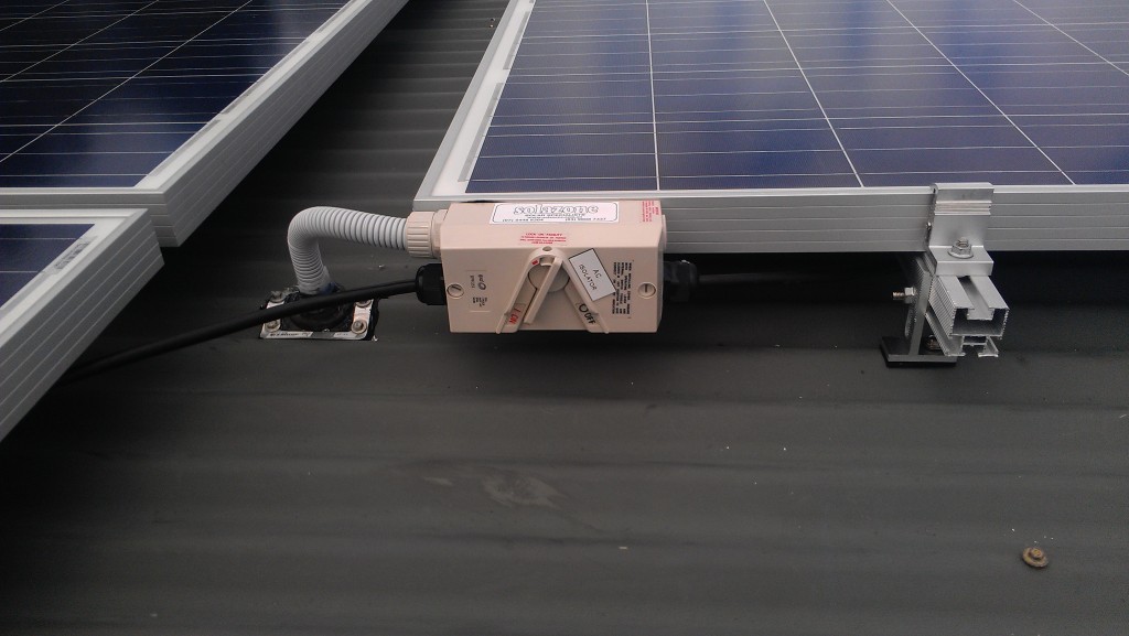 AC solar panels serviced here