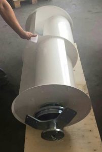 Q4 wind turbine for horizontal use