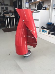 Red Spiral 100w wind generator