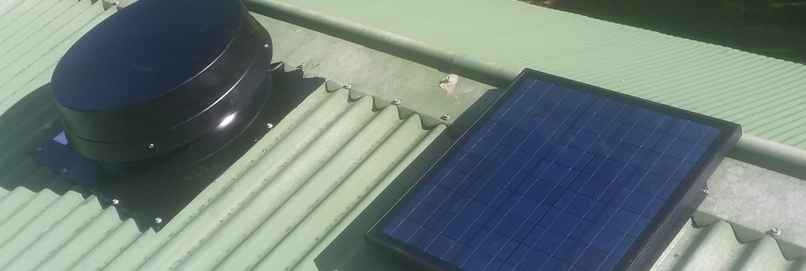Bunya Mountains solar ventilator