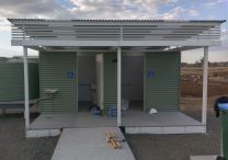 Compost toilet chosen for the second range crossing.