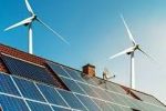 wind and solar on a house
