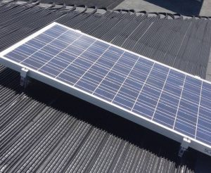 Solar pool heating-under-PV-panels