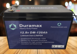 Duramax 120Ah Lithium battery