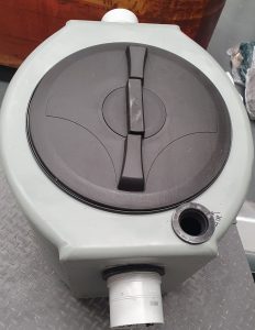 150l greasetrap top view