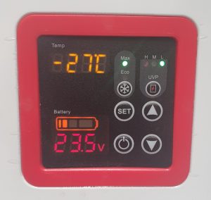 DC Freezer Control Panel