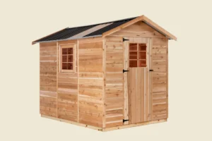 Oxford 6x9 cedar toilet shed