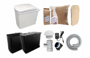 Tiny Pod compost toilet inclusions